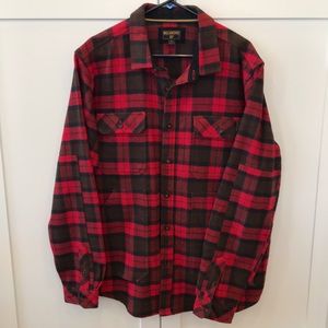 BILLABONG Red Plaid Jacket